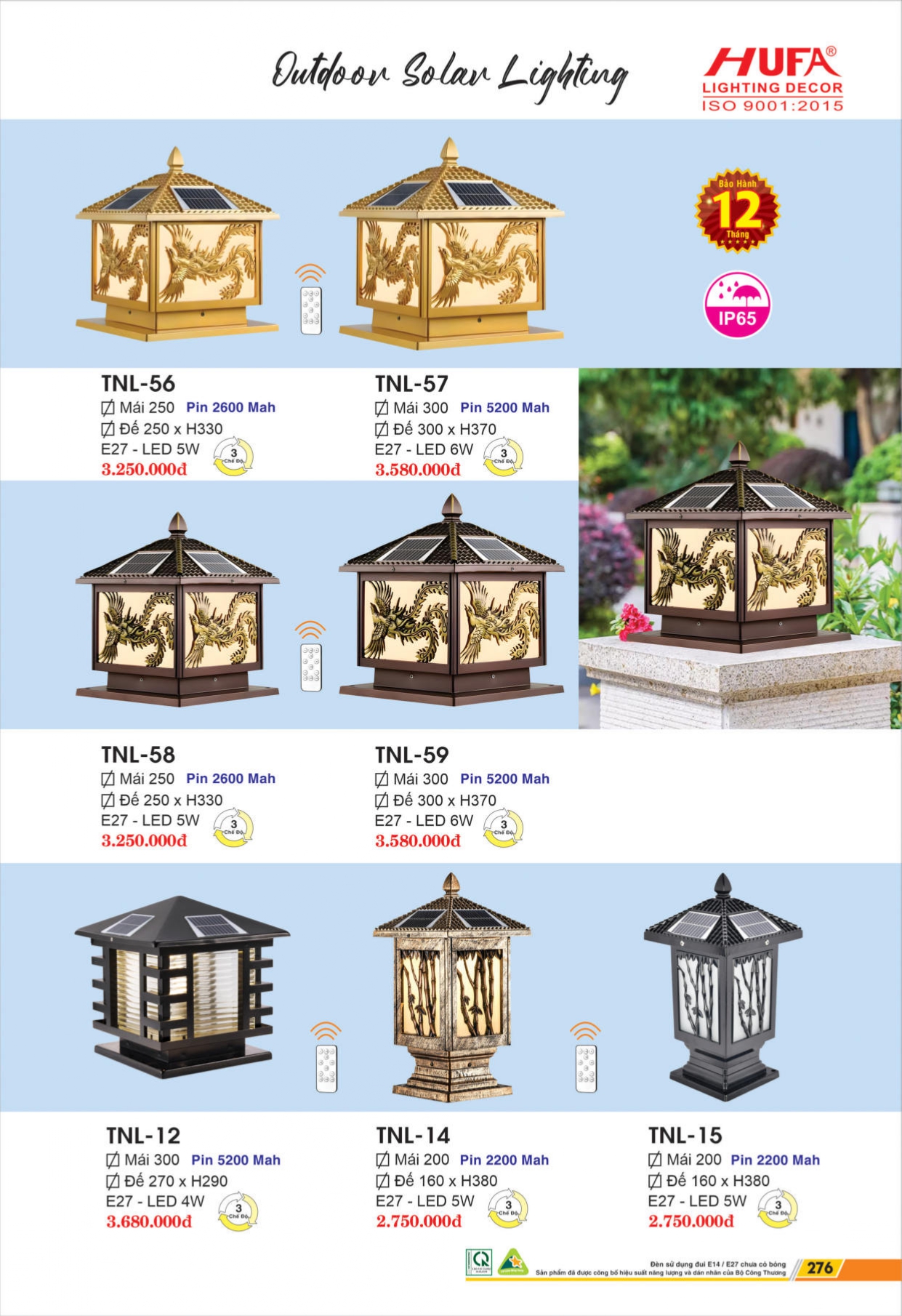 Bảng giá đèn LED HUFA 2026